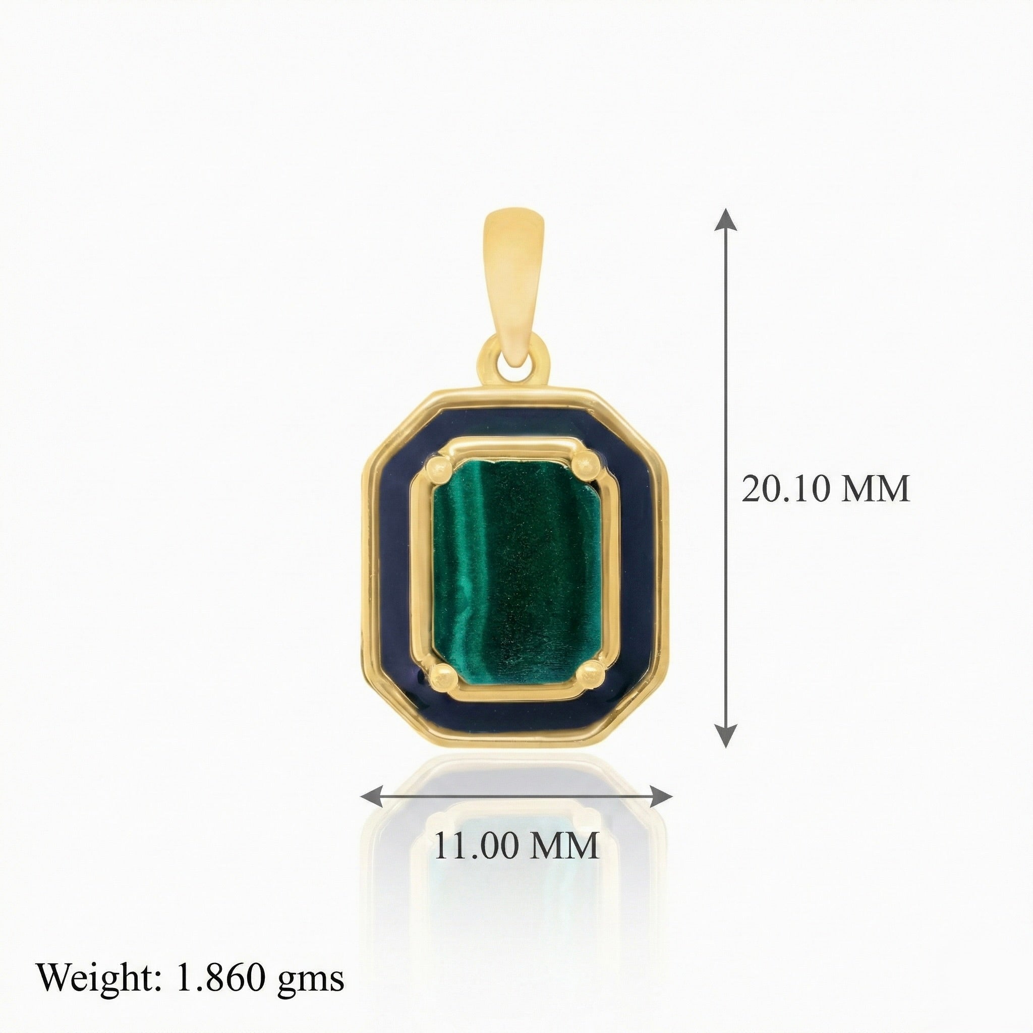 Mighty Marvel: Malachite Pendant
