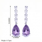Ethereal: Purple Amethyst Earrings