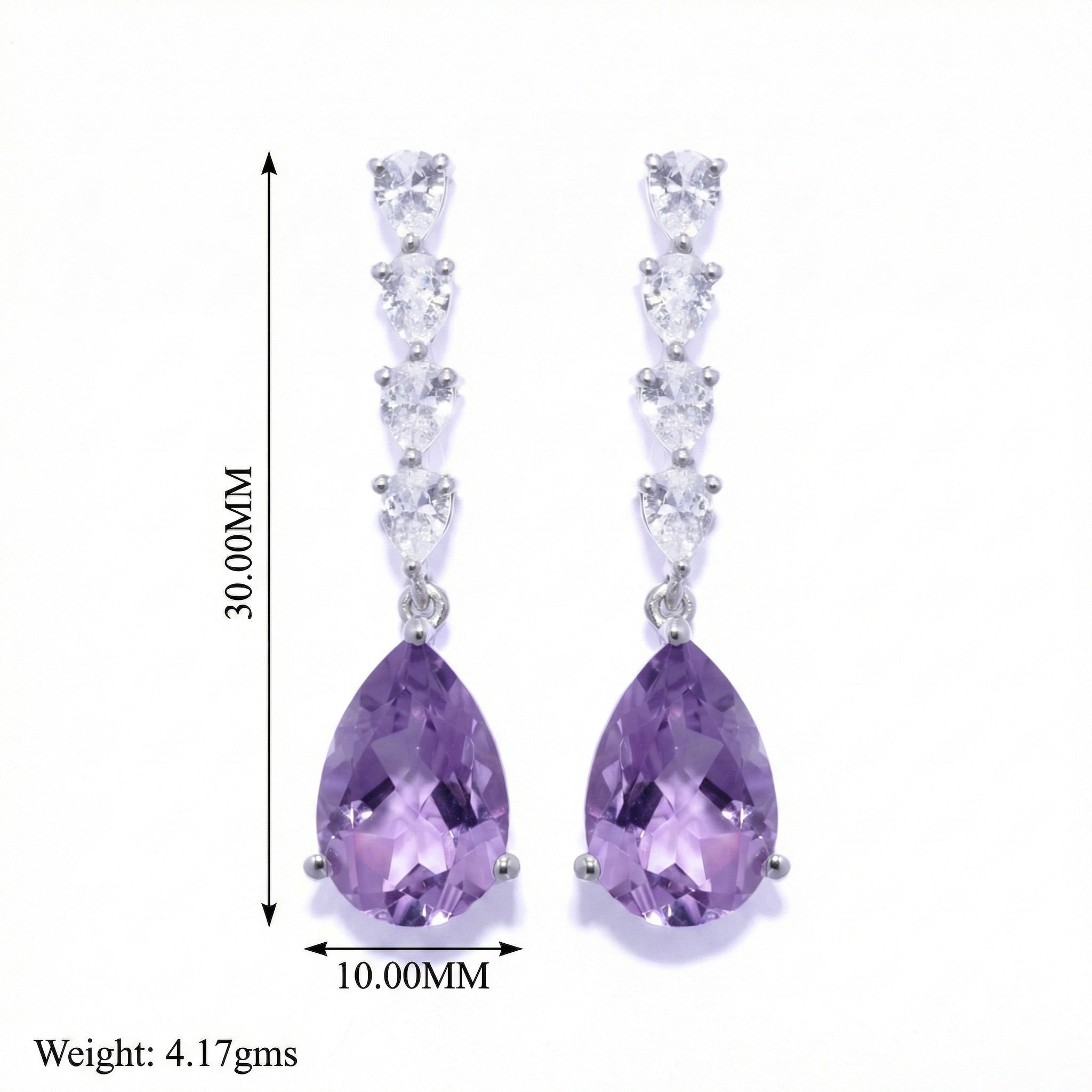 Ethereal: Purple Amethyst Earrings