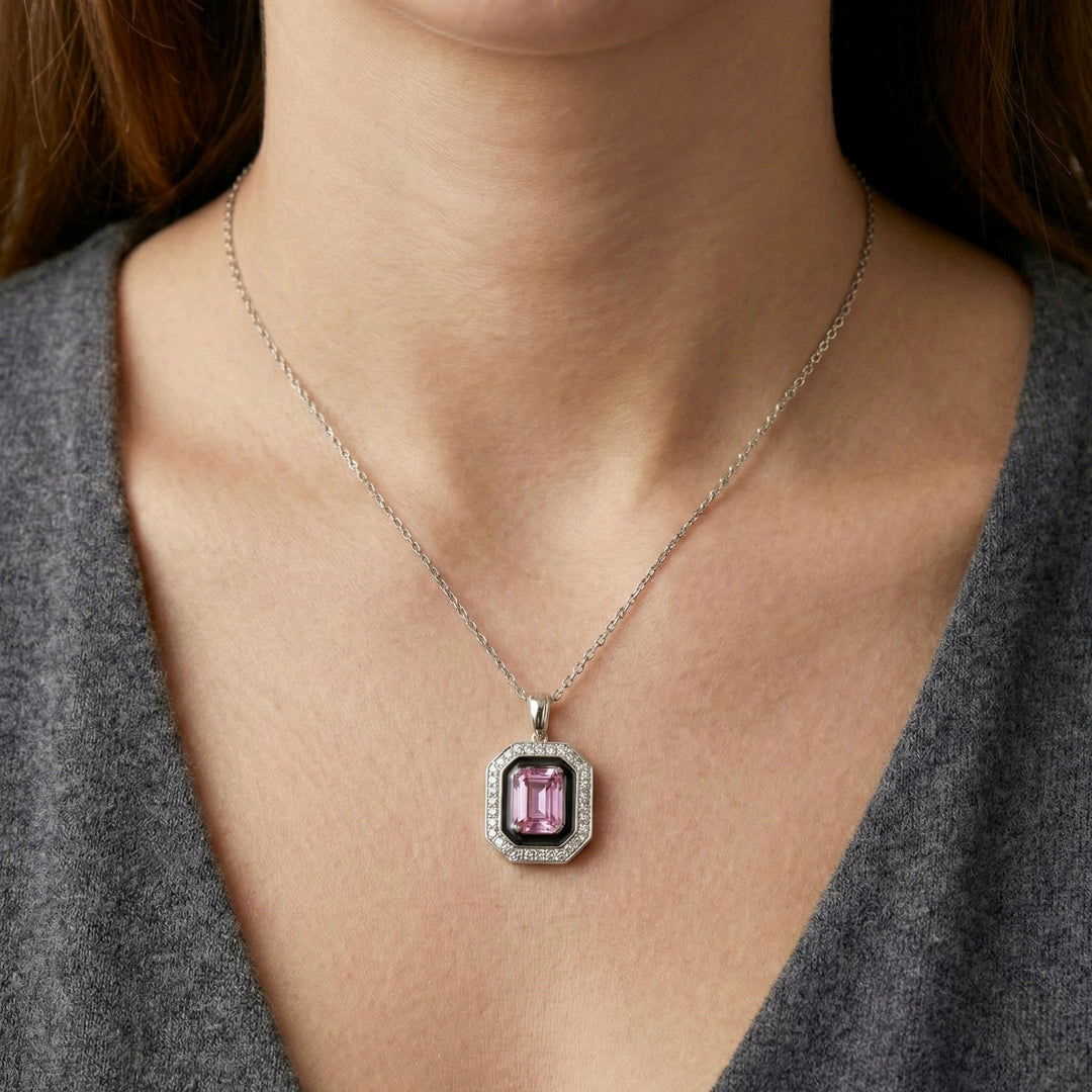 Pink Dreamscape Pendant