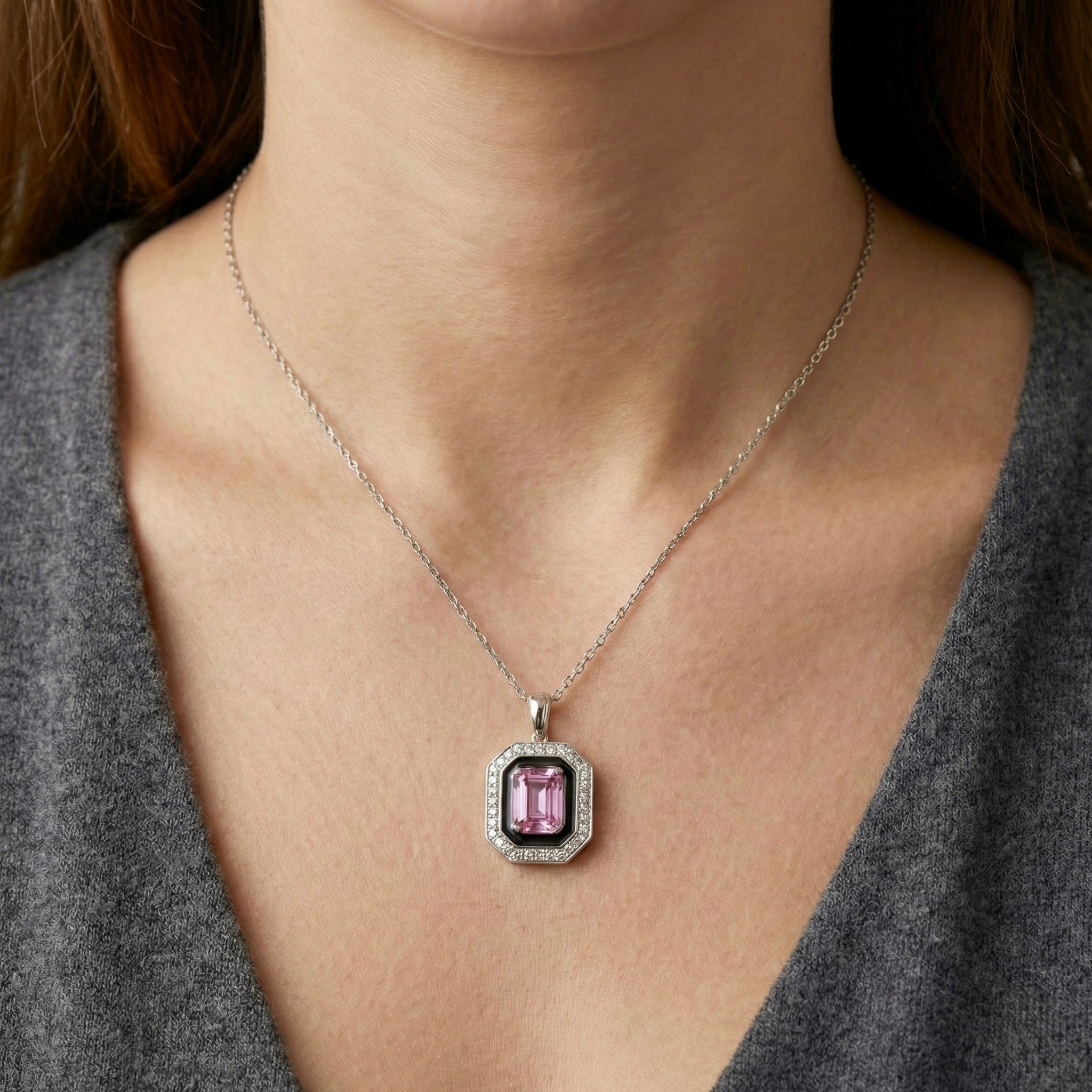 Pink Dreamscape Pendant