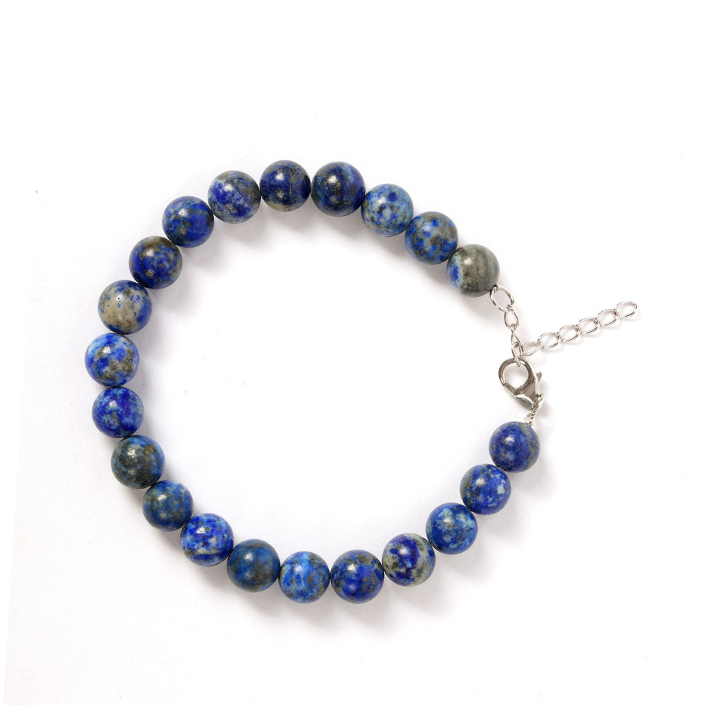 Skystone: Lapis Lazuli Crystal Bracelet