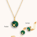 Luminous Galaxy Green Onyx Collection