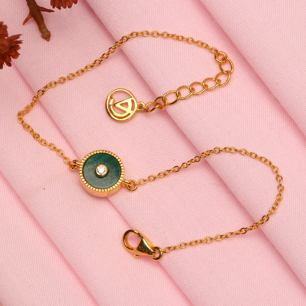 Lush: Malachite Bracelet