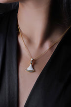 Ocean's Opulence Jewelry Set with Chain
