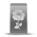 Rose 999.9 Purity 50 GM Silver Bar