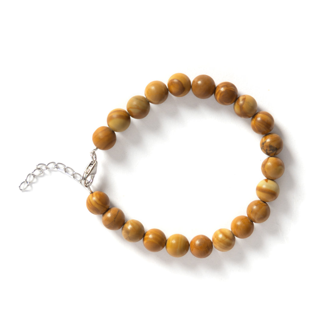 Rooted Soul – Wood Jasper Bracelet by Chivri Bracelet