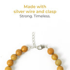 Rooted Soul: Wood Jasper Bracelet