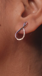 Infinity Twirl Earrings
