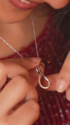 Infinity Twirl Necklace