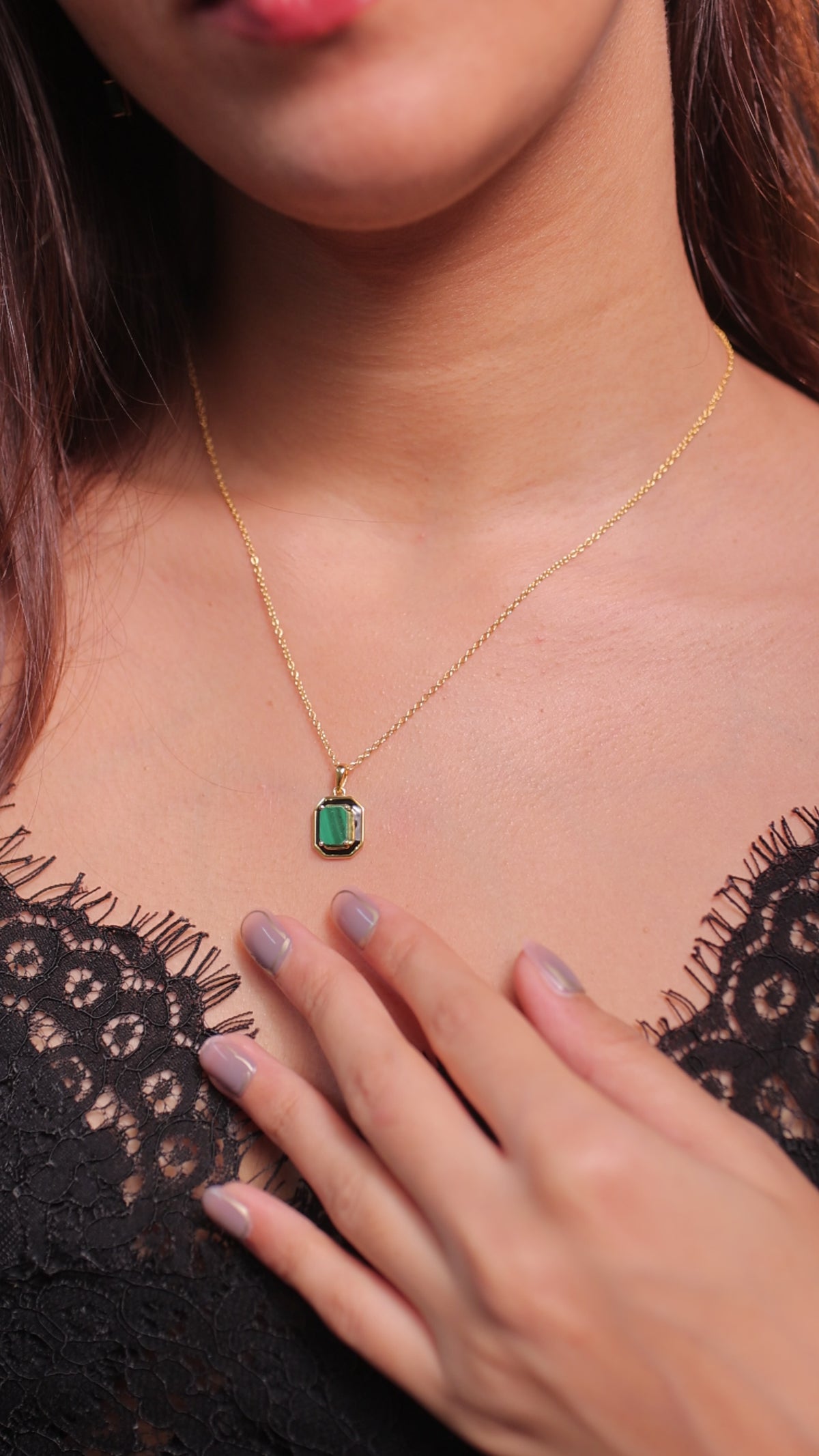 Mighty Marvel: Malachite Pendant