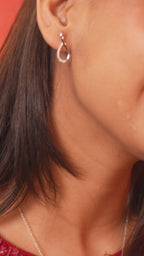 Infinity Twirl Earrings