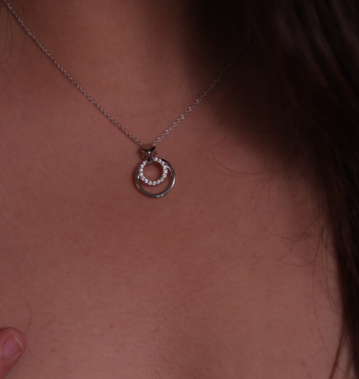 Intertwined Circles Necklace