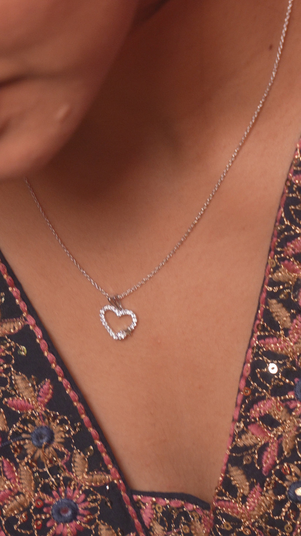 Heart Star Necklace
