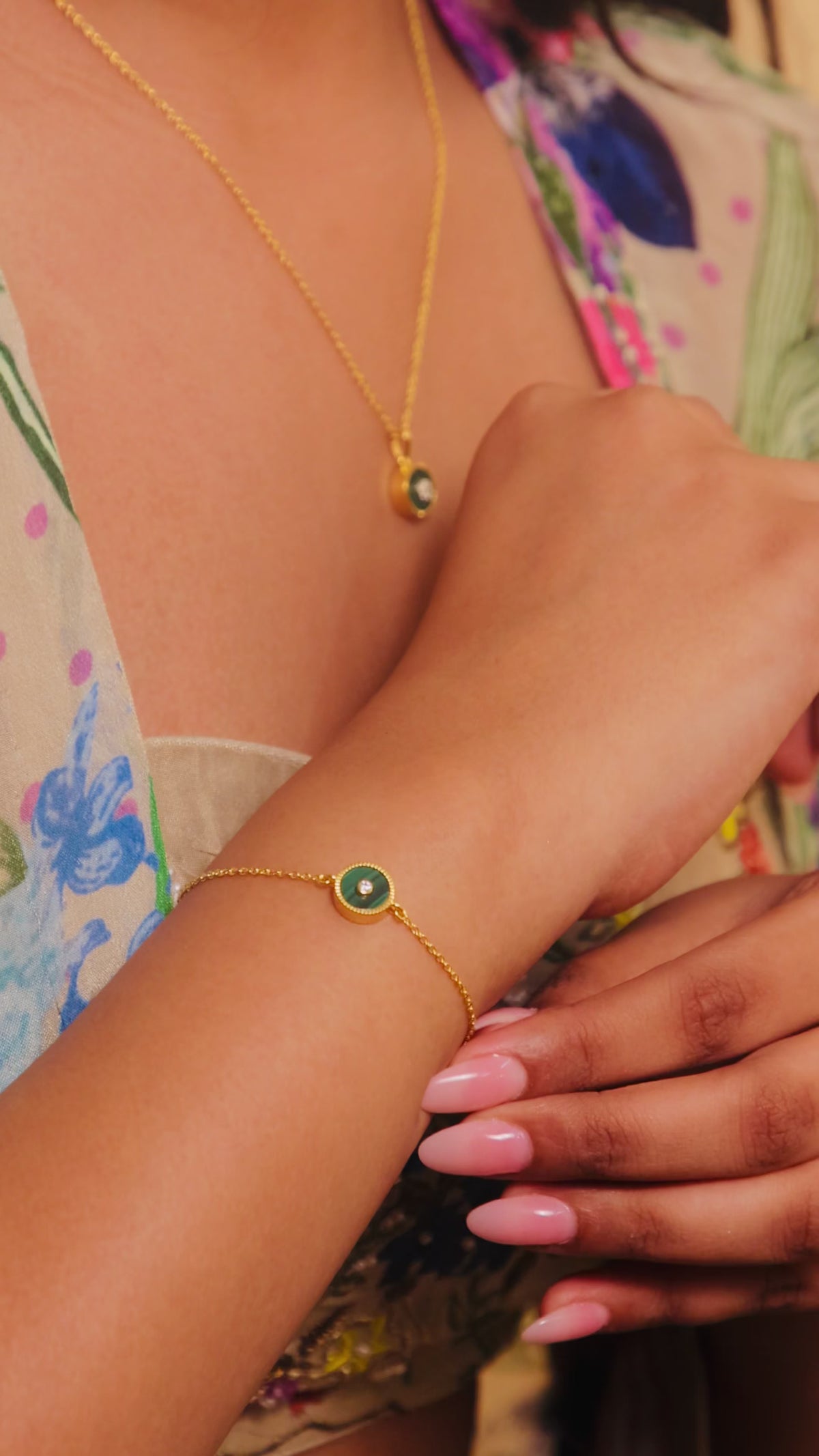 Lush: Malachite Bracelet