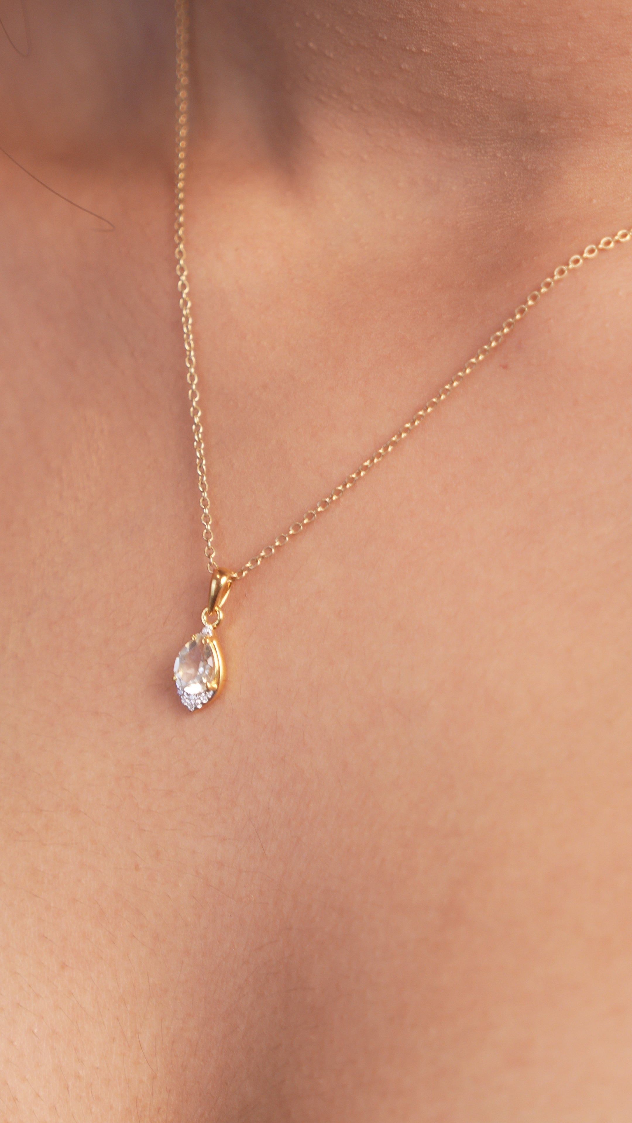 Radiant Reverie: Green Amethyst Pendant