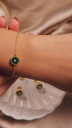 Lush: Malachite Bracelet