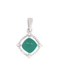 Sugar Loaf: Green Onyx Pendant