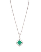 Sugar Loaf: Green Onyx Pendant