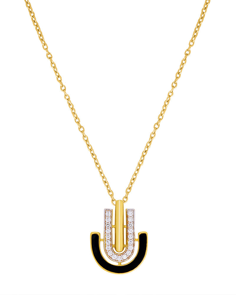 Shielded U-Curve Pendant