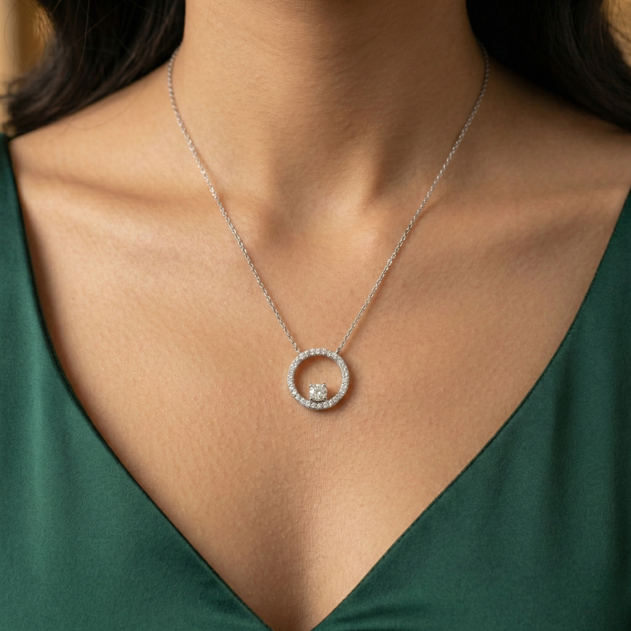 Orbit Spark Serenity Necklace